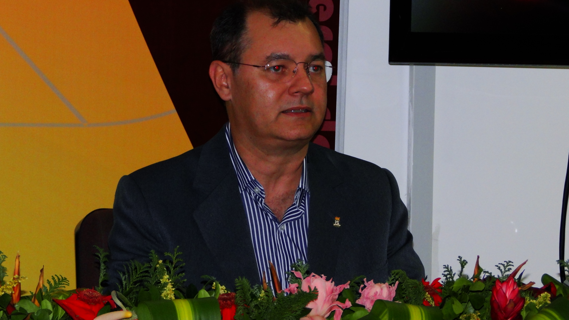 Carlos Arthur Cavalcante, Coordenador de Iniciação de Pesquisa, Inovação e Criação da UFBA durante o encerramento da ACTA 12. 